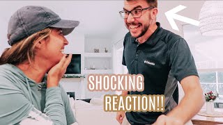 TELLING MY HUSBAND I'M PREGNANT!