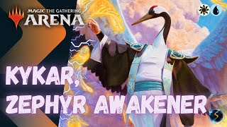 It's Showtime: Kykar, Zephyr Awakener ☀️💧 - MTG Arena - Historic Brawl