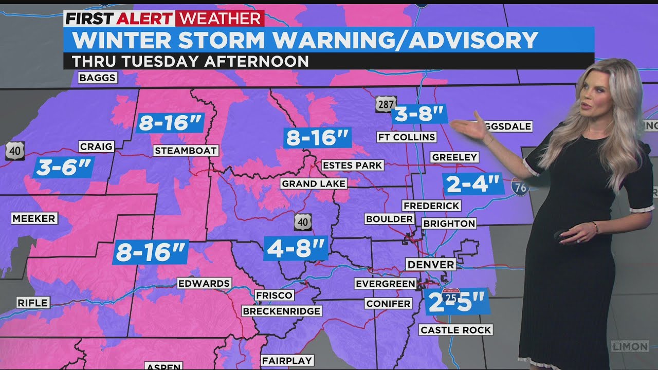 First Alert Weather Day: Snow And Bitter Cold On Tuesday - YouTube