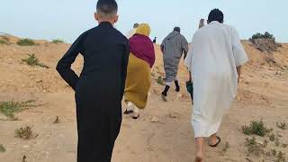 Alternate Agadir Walking Tour, Walking to the Eid Prayer, 2024