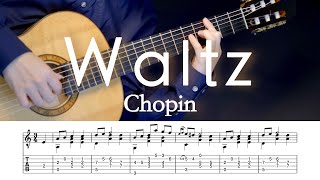 Chopin - Waltz in A minor, B. 150, Op. Posth. | TAB