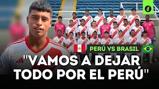 🔴 Sudamericano Sub 20: SELECCIÓN peruana debuta mañana ante Brasil