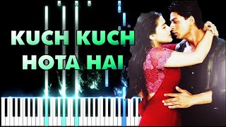 ♫ Kuch Kuch Hota Hai (Tum Paas Aaye) || 🎹 New Piano Tutorial + Sheets (+English Notes) & MIDI