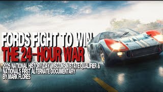 FORD’s FIGHT TO WIN THE 24-HOUR WAR | 2026 NHD WISCONSIN-STATE QUALIFIER & NATIONALS 1ST ALTERNATE