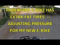 ADJUSTING TIRE PRESSURE ON NEW RADEXPAND E-BIKE