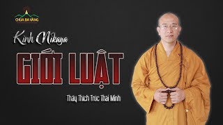 Giới Luật | Kinh Nikaya | Thầy Thích Trúc Thái Minh