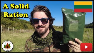 Lithuanian Military Ration - Menu 1 (Exp 2024) - An MRE You Can Depend On!