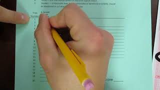 Forestry Scantron Instuctional Video Part 1