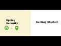 Spring 5 Security - Introduction and In-Memory Authentication