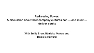 BLD PNW 2020 - Redressing Power [Mainstage / Webinar]