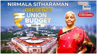 Budget 2025 Live: FM Nirmala Sitharaman presents Union Budget 2025-26 | Telugu Now