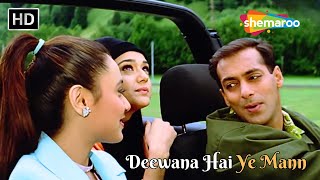Deewana Hai Ye Mann (HD) Video | Salman Khan, Priety Zinta, Rani Mukherjee | Alka Yagnik, Sonu Nigam