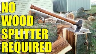 Gransfors Bruks Splitting Maul  |  No Wood Splitter Required