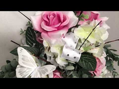 DIY HOW TO MAKE WEDDING CENTERPIECE FLOWERS under $15 DIY HOW TO MAKE WEDDING CENTERPIECE FLOWERS under $15