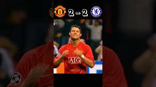 Manchester United 🆚 Chelsea 😱🤯 | UEFA Champions League Final 2008 #shorts #football #youtube