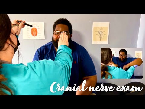 ASMR - Real Person Cranial Nerve Exam (Realistic & Unintentional, Sharp ...