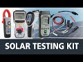 megger solar testing kit