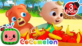 Apples and Bananas + More CoComelon Animal Time | 3 Hour CoComelon Nursery Rhymes