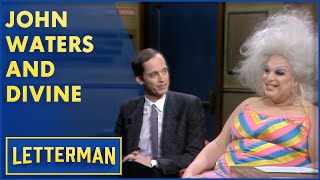 John Waters And Divine Talk About Polyester Letterman