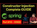 Constructor Injection Complete Explanation |  Spring Framework Tutorial