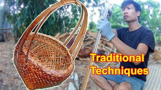 The most simple technique of making bamboo crafts 丨Bamboo Woodworking art