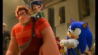 Sonic in Wreck it Ralph 2 Trailer