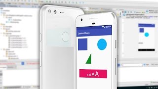 Android Custom View Tutorial - Shapes, Images and Custom Attributes - part 1