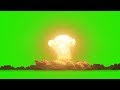 Best green screen 10hd explosion with sound effects