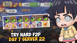 Tips Build Akun F2P Bersaing! Server 22 Day 7 | Ninja Heroes New Era