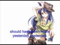 Nightcore - Take me home country roads (with lyrics)