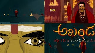 Akhanda| #BB3 Title Roar| #Akhanda Animation|Nandhamuri Balakrishna | Thaman s| Boyapati srinu