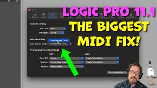 Important MIDI Recording Change | Logic Pro 11.1