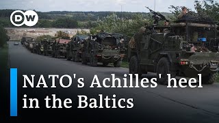 How Russia could cut NATO off from the Baltic states | DW News