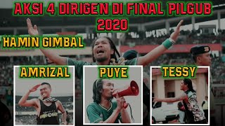 AKSI 4 DIRIGEN DI FINAL PIALA GUBERNUR JATIM 2020 || BONEK GETARKAN GELORA DELTA SIDOARJO