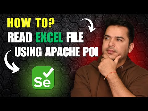 How to Read Excel File in Selenium Webdriver Using Apache POI How to Read Excel File in Selenium Webdriver Using Apache POI