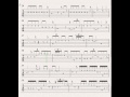 Charlie Parker Solo Guitar Tab in Eb -- My Little Suede Shoes --