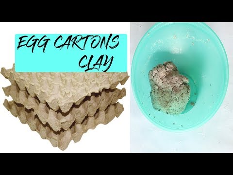 EGG CARTONS CLAY | DIY PAPER MACHE USING EGG CARTONS | EGG CARTONS CLAY | DIY PAPER MACHE USING EGG CARTONS |