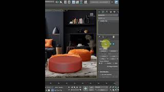 Create your own furry pouf model in 3ds MAX (Hair and Fur) #3dmodeling #3dsmax #tutorial