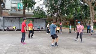 1269 - 20231028B - 尾@長香港鯉景灣公園踢毽子Hong Kong Lei King Wan park play shuttlecock kick jianzi sports foot