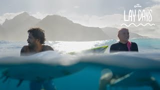 Corona Lay Days: Tatiana Weston-Webb and Filipe Toledo in Tahiti