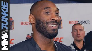 Kobe Bryant meets with MMA media after BodyArmor / UFC partnership announcement