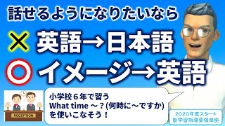 【瞬間英作文】イメージ(絵)で覚える練習をしよう「何時が都合が良い？」「何時に駅前で待ち合わせにしたい？」など（What time ～ ？）