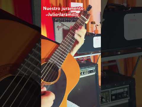 Nuestro Juramento Julio Jaramillo #guitar #music - YouTube