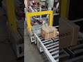 4straps Carton case box strapping line,fully automatic strapping machine,PP strapper,carton strapper