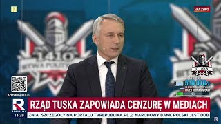 Radny KO, zawieszony za przychodzenie do Republiki, zabiera głos | M. Borkowska | #BitwaPolityczna