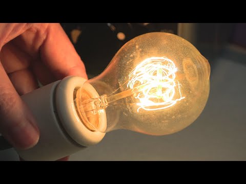 How authentic is a new 'antique' light bulb?