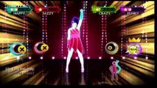 Just Dance 3 Only Girl in The World | 4 player gameplay | Wii