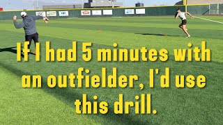 ⚾️ The ONLY Outfield Drill You Need (The 12-Step Cone Drill)