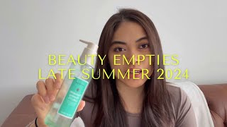 Beauty Empties 🌞 | Late Summer 2024