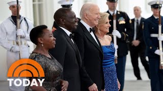 Biden hosts Kenyan president in state dinner at White House